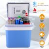 24L Portable Car Cooler 12V Car Refrigerator Travel Cooling Warmer Fridge Box Home Use