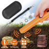 Metal Detector Pinpointer Handheld Pin Pointer Probe Wand Sensitive Gold Digger Hunter w/ Holster Retractable Hanging Wire