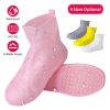 Waterproof Shoe Covers Reusable Not-Slip Rain Shoe Covers Protectors Foldable TPE Rubber Shoe Protectors For Men Women Kids