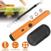 Metal Detector Pinpointer Handheld Pin Pointer Probe Wand Sensitive Gold Digger Hunter w/ Holster Retractable Hanging Wire
