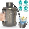 1.5L Large Capacity Portable Hydrogen Water Bottle 6 Min Quick Electrolysis Rechargeable Hydrogen Water Generator For Home Travel Office Gym Workout E
