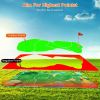 Golf Game Set Golf Game Training Mat Chipping Mat 20Pcs Sticky Golf Balls Indoor Outdoor Golf Practice Mat For Kids Party Family Gathering