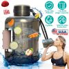 1.5L Large Capacity Portable Hydrogen Water Bottle 6 Min Quick Electrolysis Rechargeable Hydrogen Water Generator For Home Travel Office Gym Workout E